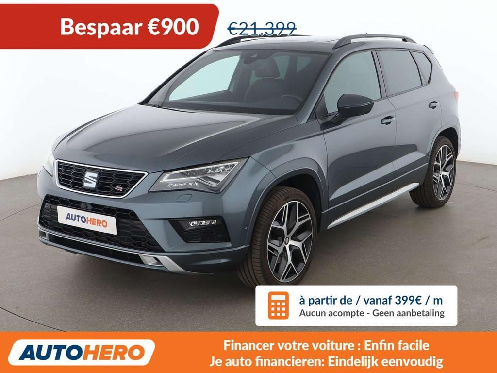 SEAT Ateca 2.0 TSI FR Edition 4Drive (bj 2019, automaat), Auto's, Automaat, Gebruikt, 1984 cc, Ateca