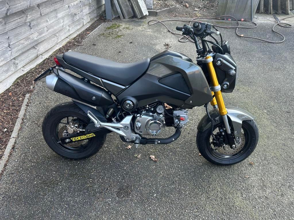 Honda msx 125, 11 kW of minder, Handgeschakeld, 1 cilinder, Sport