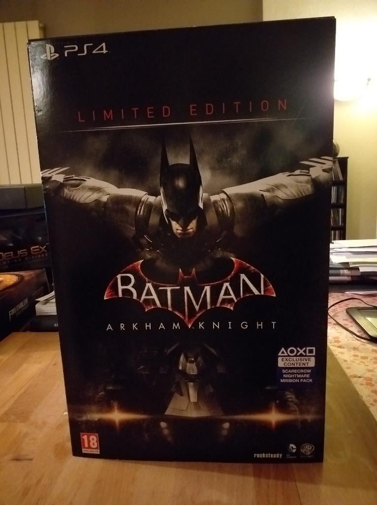 Batman Arkham Knight Limited Edition voor Ps4 / Ps5, Games en Spelcomputers, Games | Sony PlayStation 4, Ophalen, Overige genres