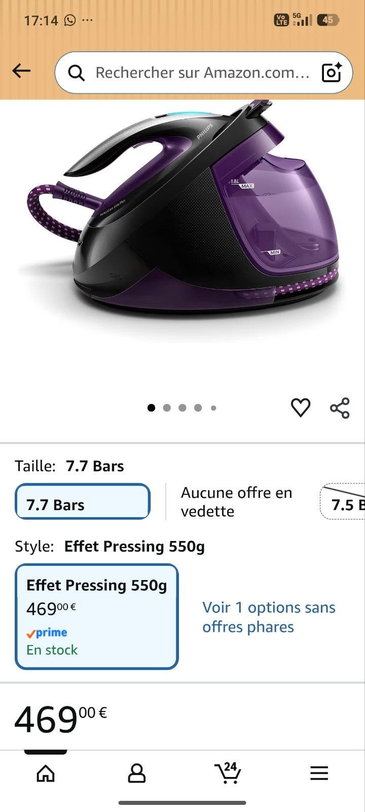 Philips PerfectCare, Electroménager