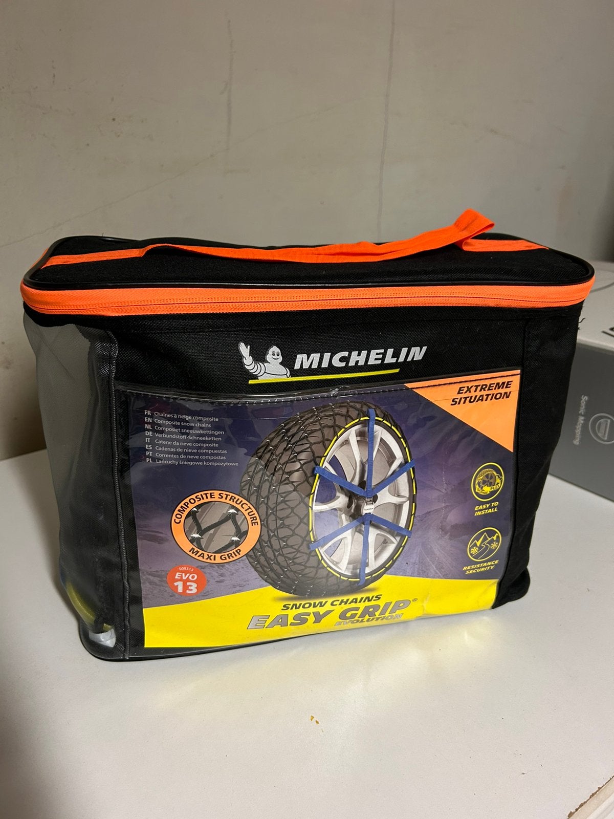 Sneeuwkettingen MICHELIN Easy Grip Evolution 13, Auto diversen, Sneeuwkettingen, Ophalen of Verzenden, Zo goed als nieuw