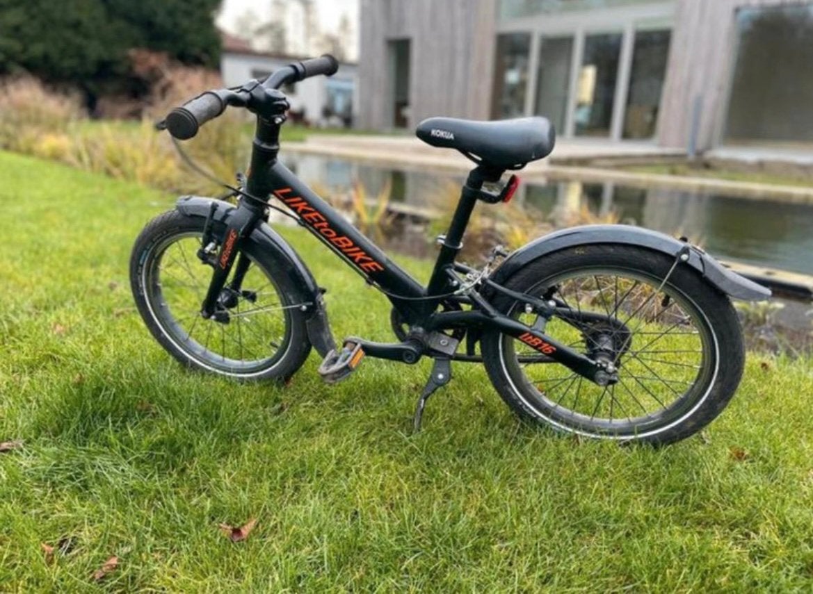 Kinderfiets Kokua (like to bike). 16 inch., Ophalen, Zo goed als nieuw, 16 inch