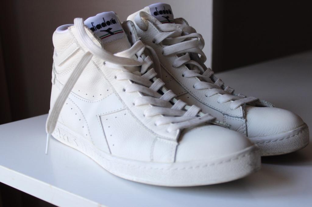 Sneakers Diadora wit maat 42, Diadora, Wit, Ophalen of Verzenden, Zo goed als nieuw