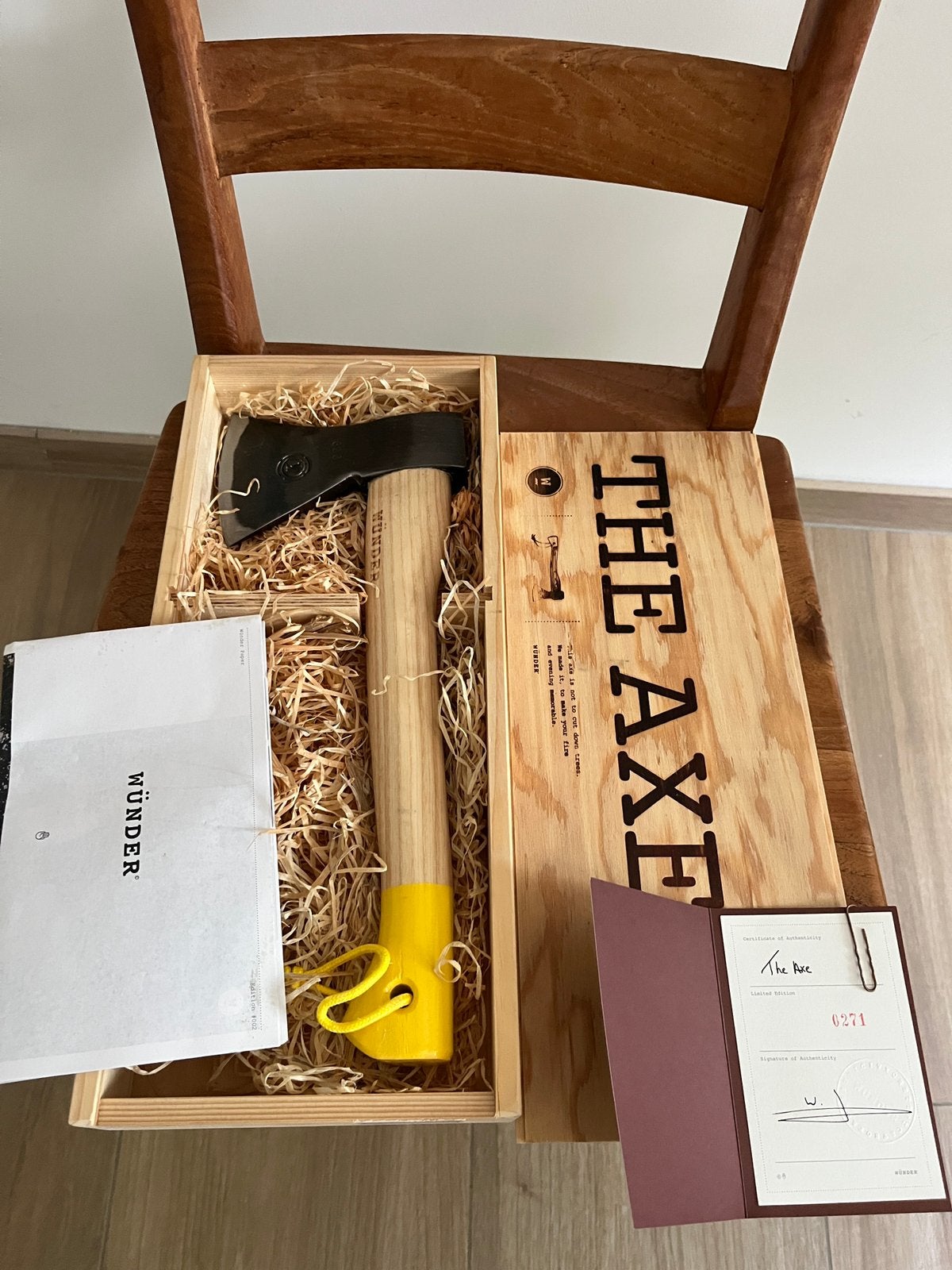 Bijl Wünder The Axe, Ophalen, Nieuw, Bijl