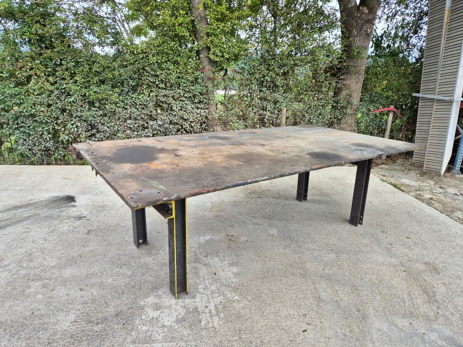 Table acier Atelier, Bricolage & Construction, Enlèvement, Utilisé