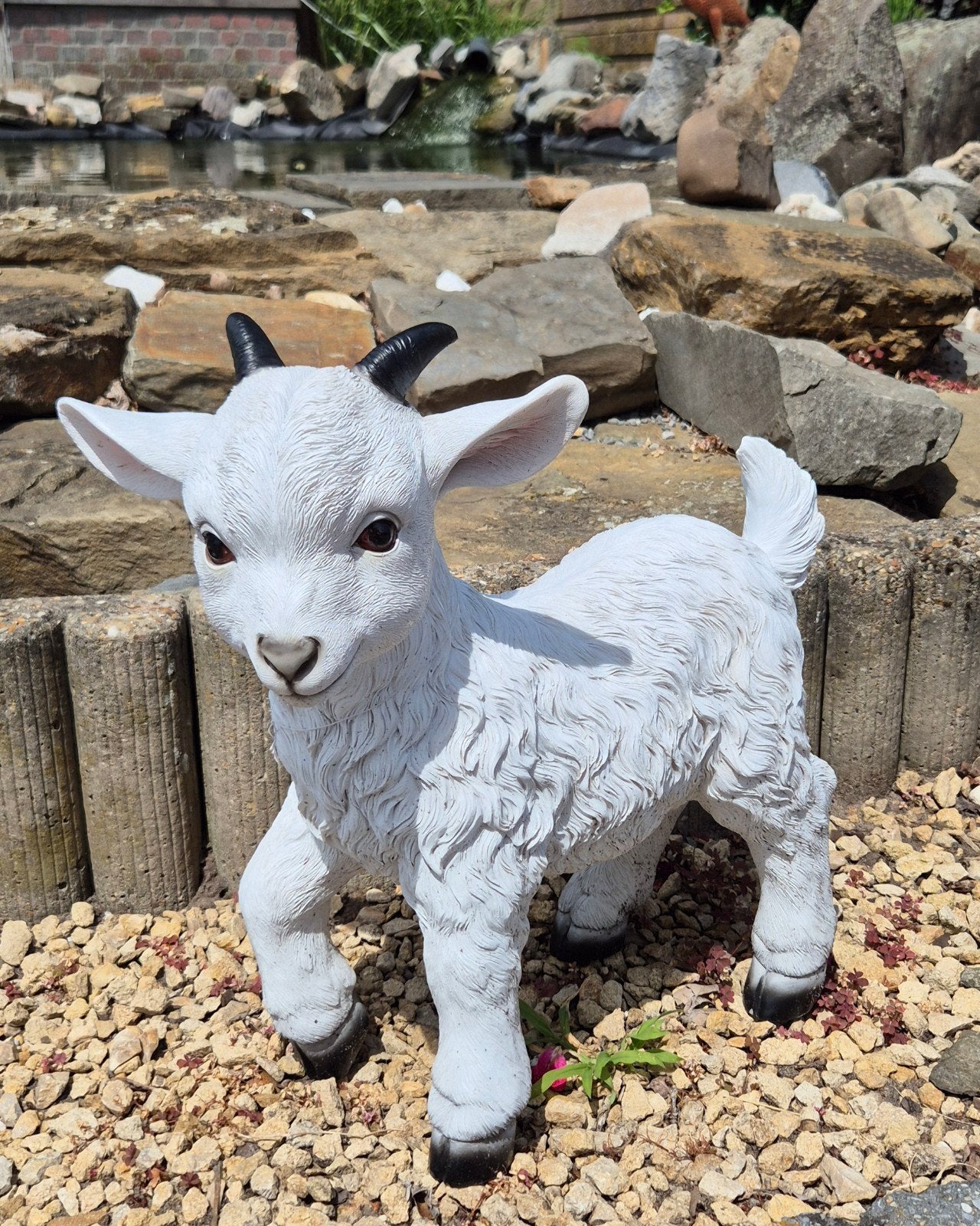 Bokje 45hoog, Ophalen, Nieuw, Kunststof, Dierenbeeld