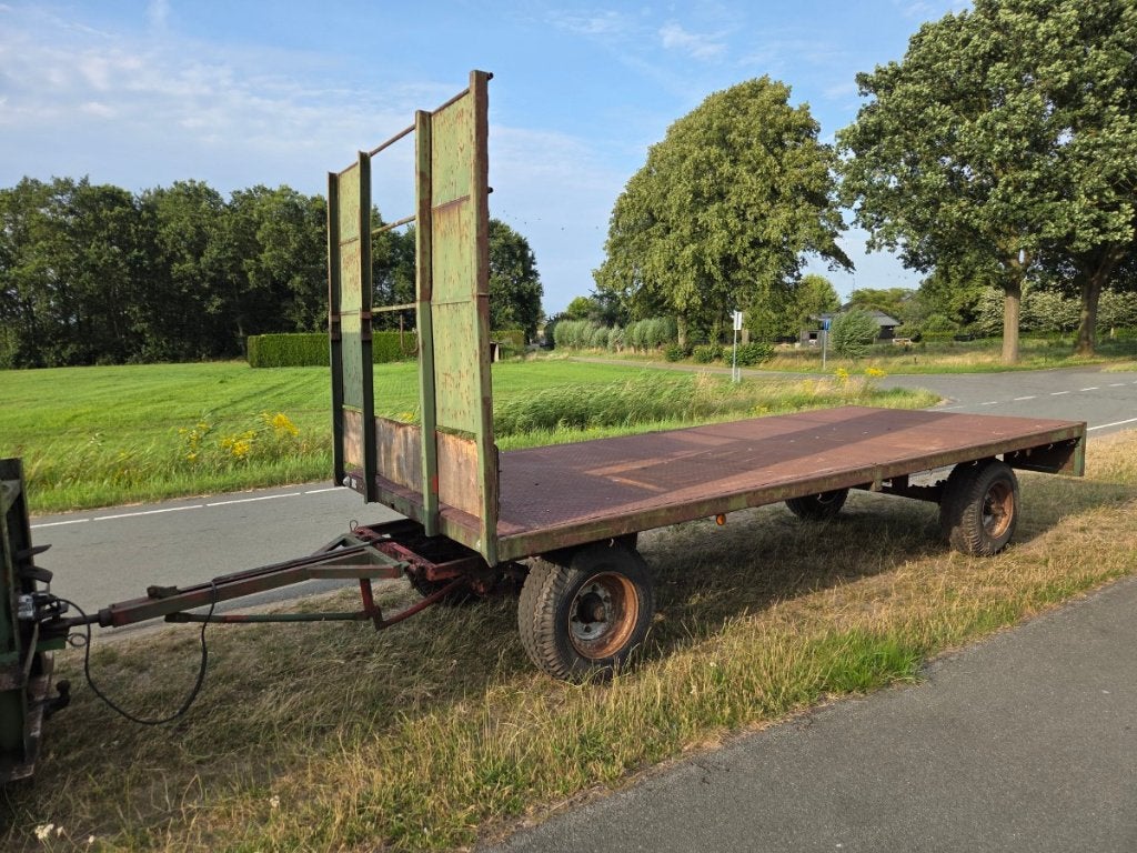 5 tons GWL gijzen balenwagen geveerde asssen oplooprem, Ophalen