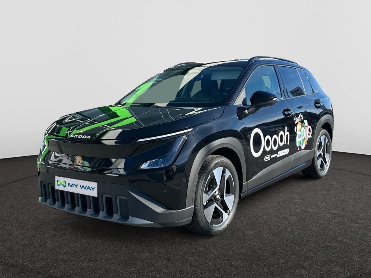 Skoda Epiq 55 kWh Clever, Auto's, Overige modellen, Zwart, Elektrisch, Handgeschakeld