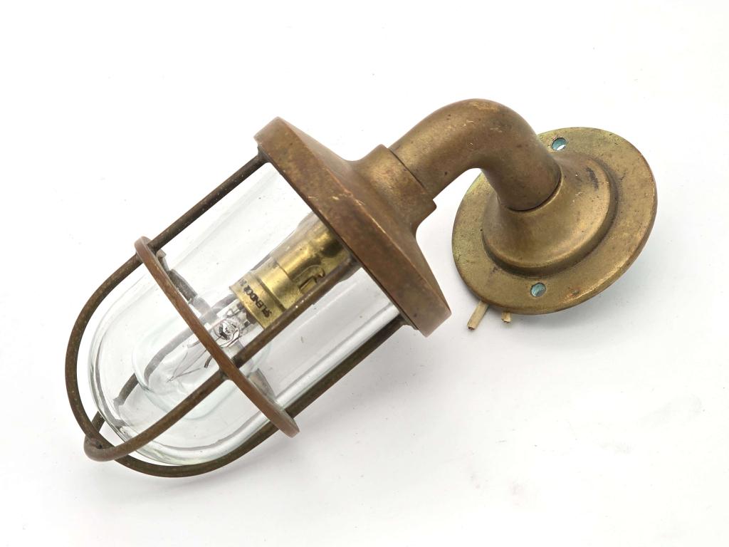 Koper SCHEEPSLAMP buitenlamp vintage - een stijlvol SIERAAD, Niet ingevuld, Gebruikt, Niet ingevuld, Ophalen of Verzenden