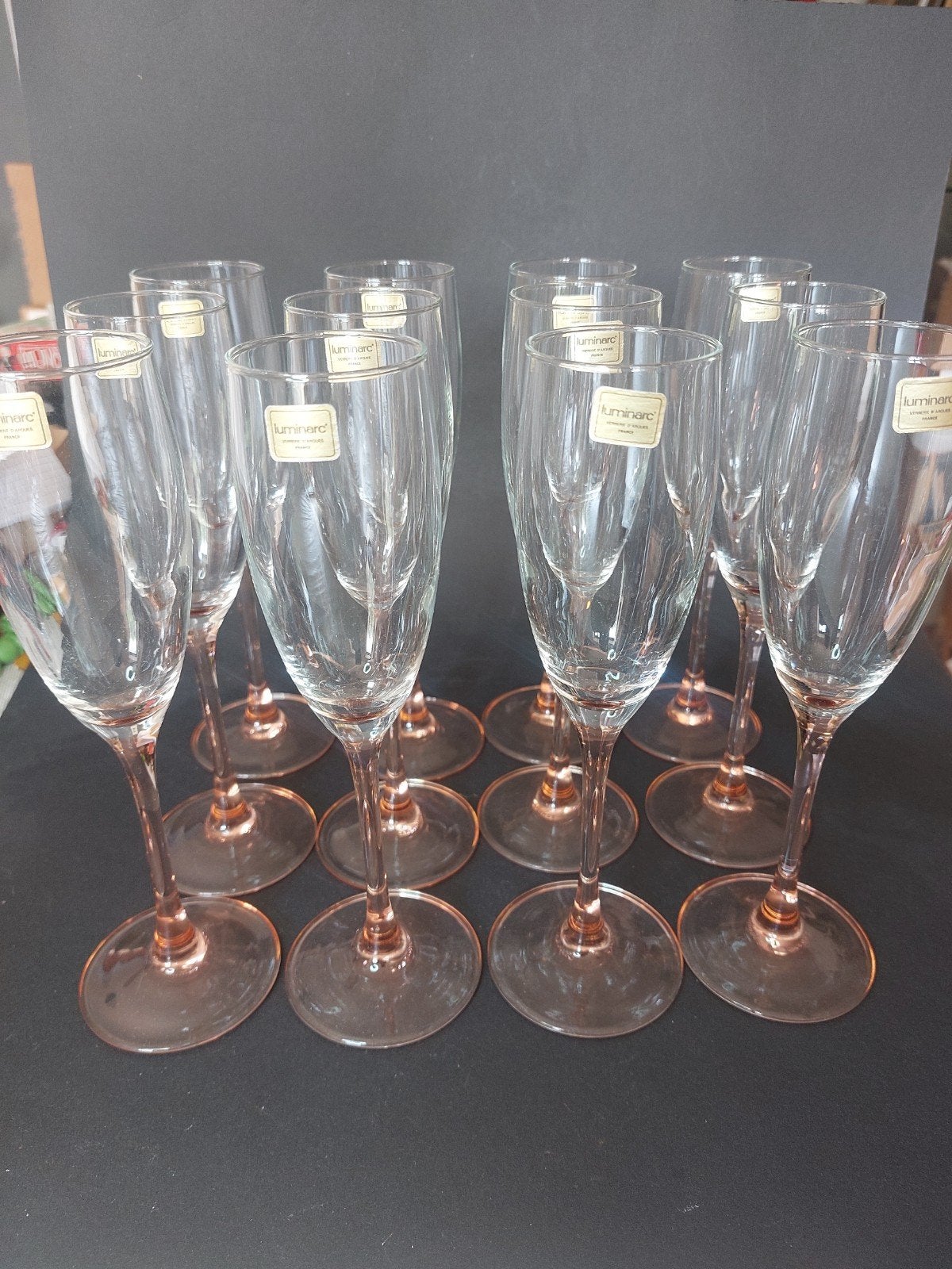 Set complet de 12 flûtes à champagne Luminarc, Enlèvement