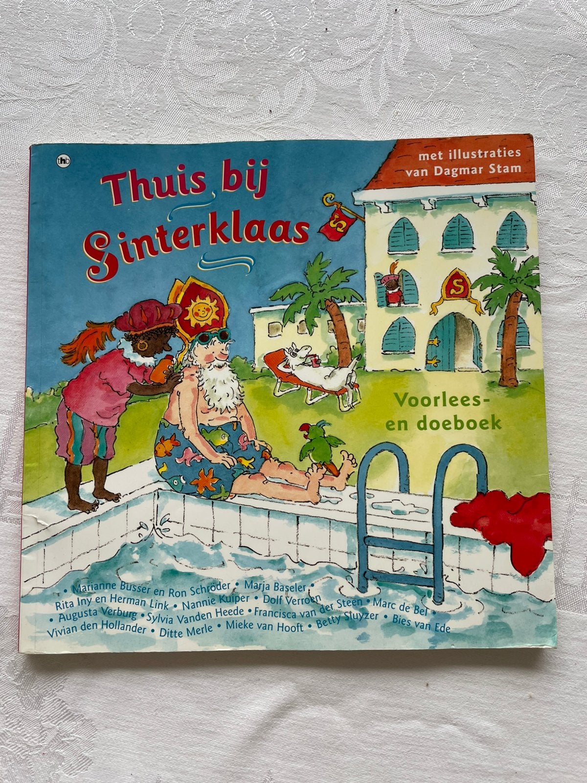 Prentenboek Thuis bij Sinterklaas, Boeken, Non-fictie, Jongen of Meisje, Ophalen of Verzenden, Zo goed als nieuw
