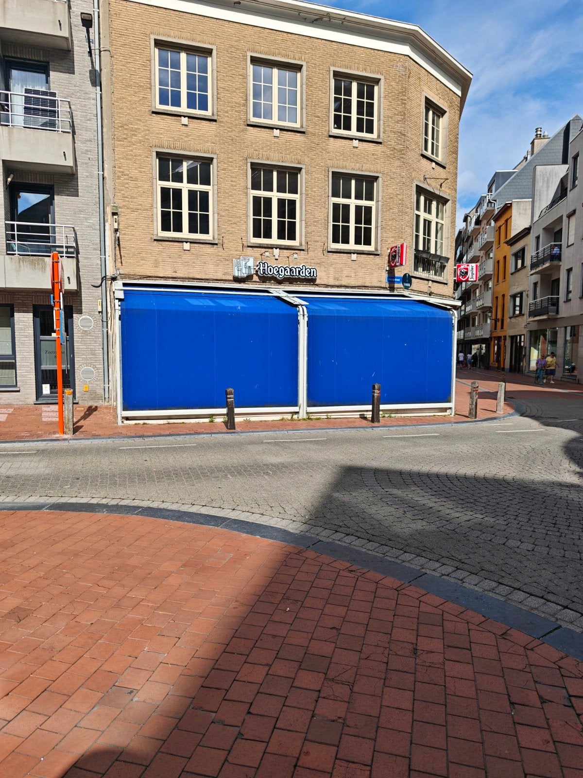 Grote professionele horeca-terrasoverkapping / veranda, Ophalen, Gebruikt