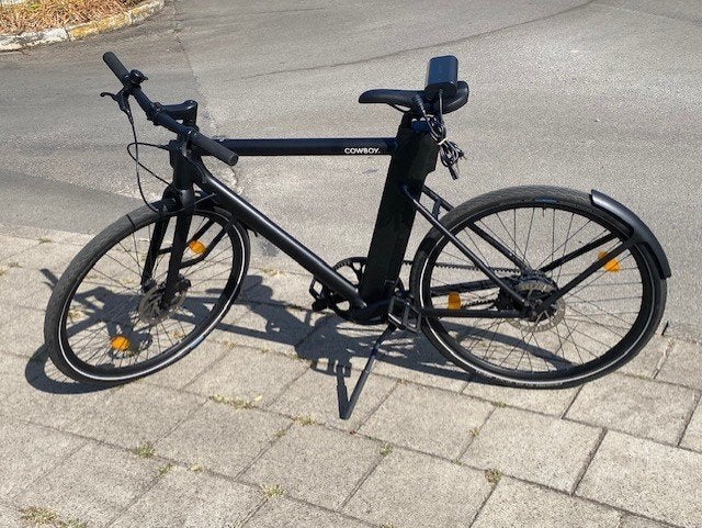 Cowboy V2-fiets in nieuwstaat, Fietsen en Brommers, Elektrische fietsen, Ophalen, Zo goed als nieuw, Cowboy