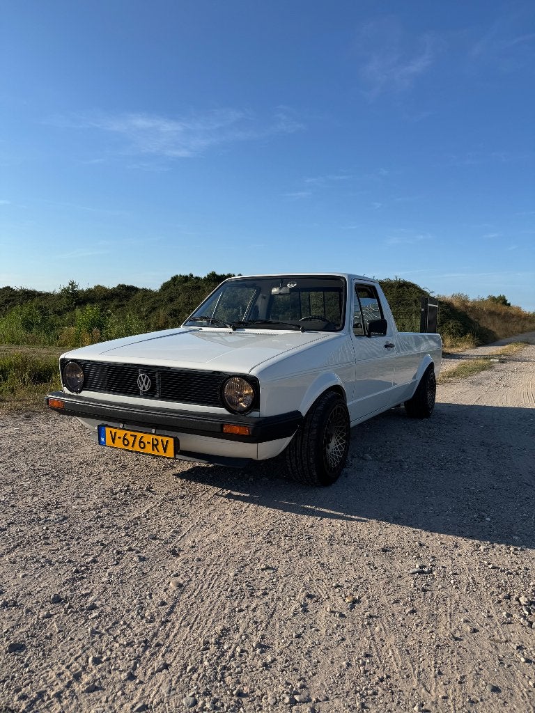 Volkswagen caddy mk1, Auto's, Volkswagen, Stof, Zwart, 4 cilinders, 1600 cc