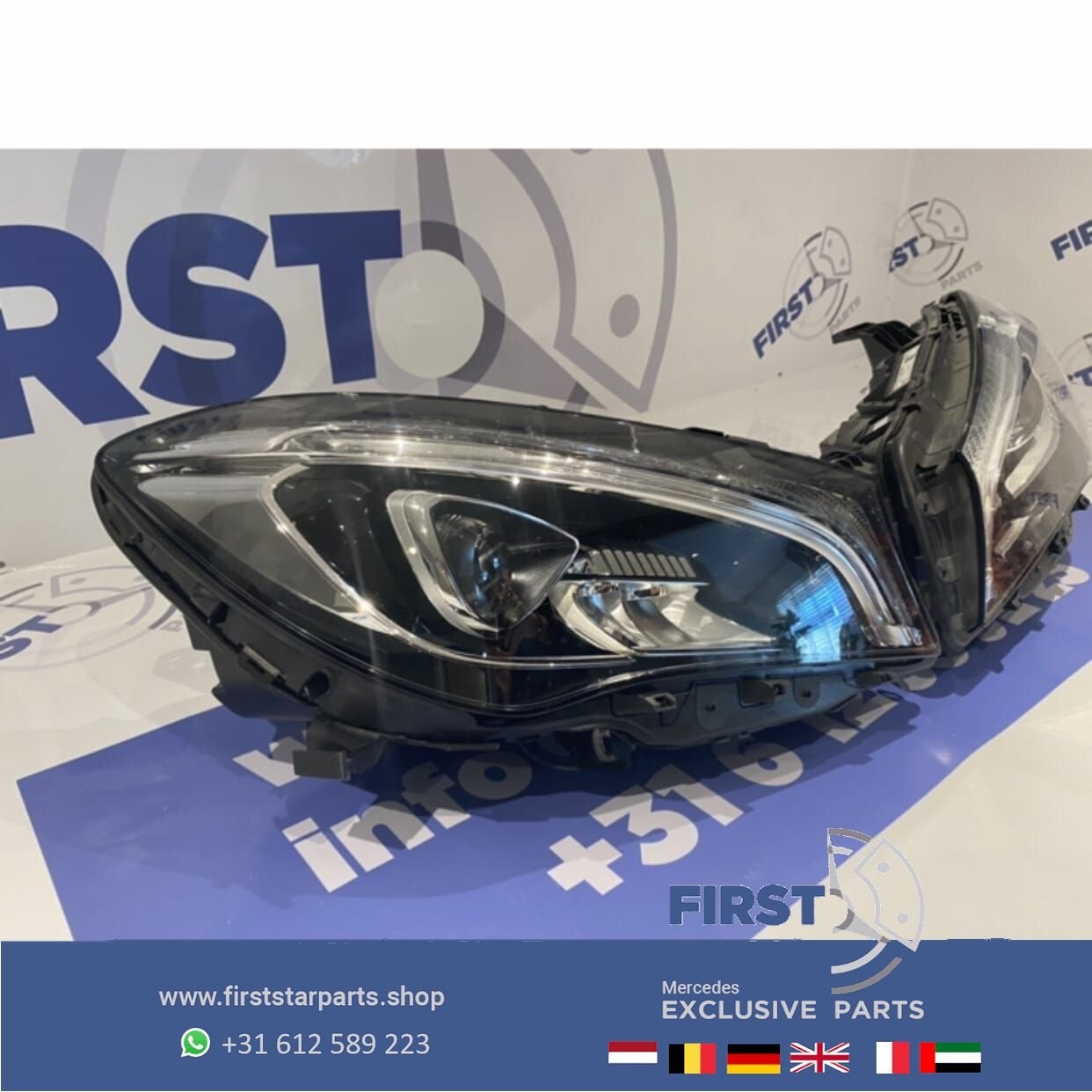 W117 C117 CLA 45 AMG FACELIFT KOPLAMP RECHTS LED HIGH PERFOR, Auto-onderdelen, Gebruikt, -, Ophalen of Verzenden, -