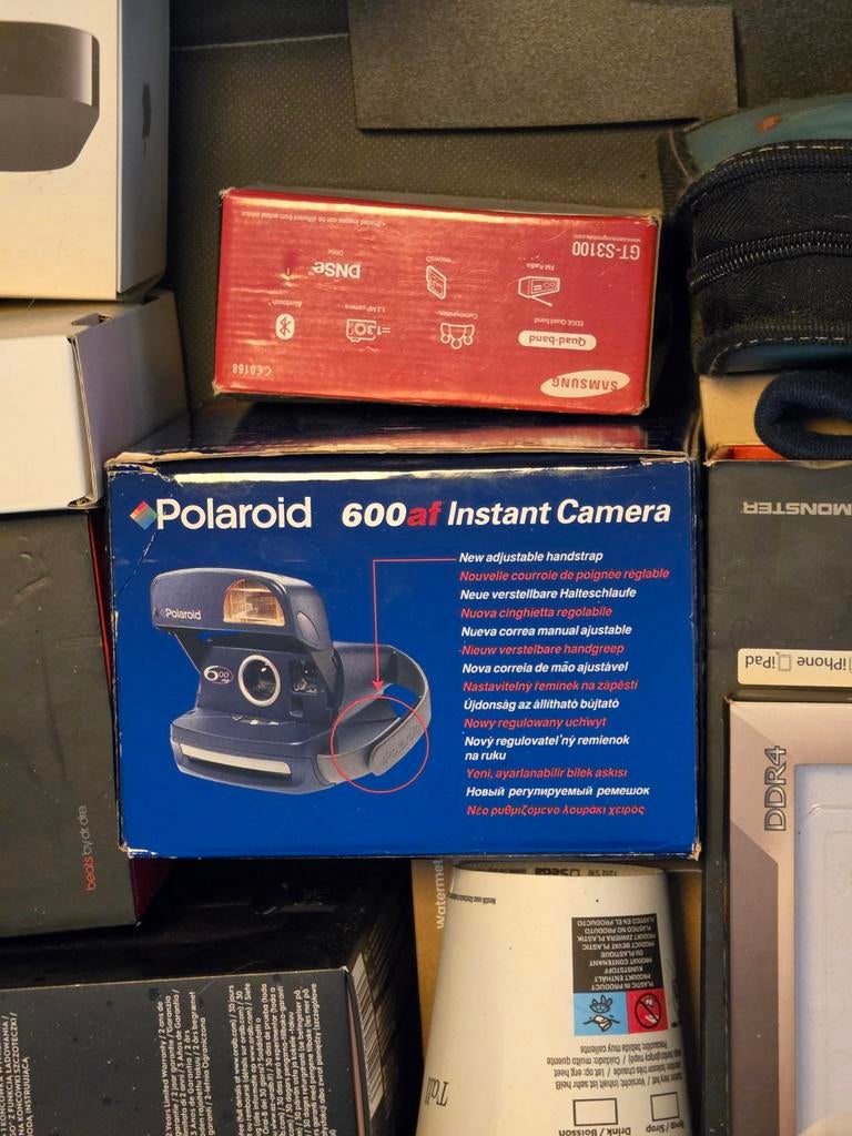 Polaroid
600af Instant Camera with box, Ophalen of Verzenden, Nieuw, BMW