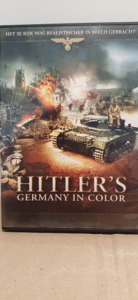 2 DVD - Hitler's Germany in Color - WW2, CD & DVD, Enlèvement ou Envoi, Anglais, À partir de 16 ans, Guerre ou Policier