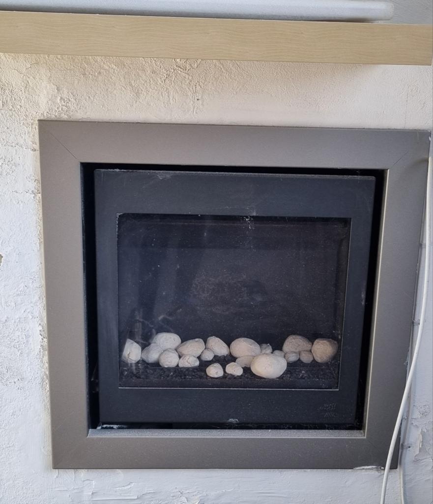 Leuke inbouw  gashaard - op te halen, Huis en Inrichting, Haarden, Ophalen of Verzenden, Gebruikt, Gashaard