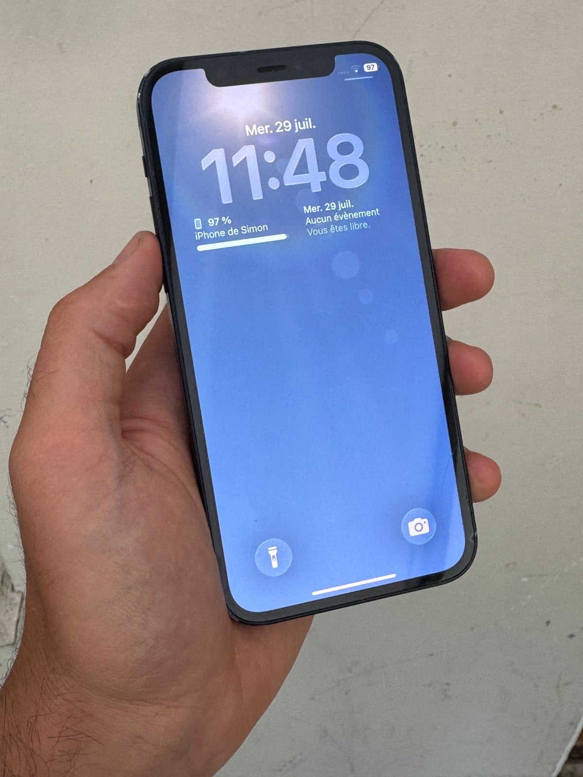 Iphone 12 / parfaitement fonctionnel et 100% d’origine, 128 GB, Enlèvement ou Envoi, Utilisé, IPhone 12