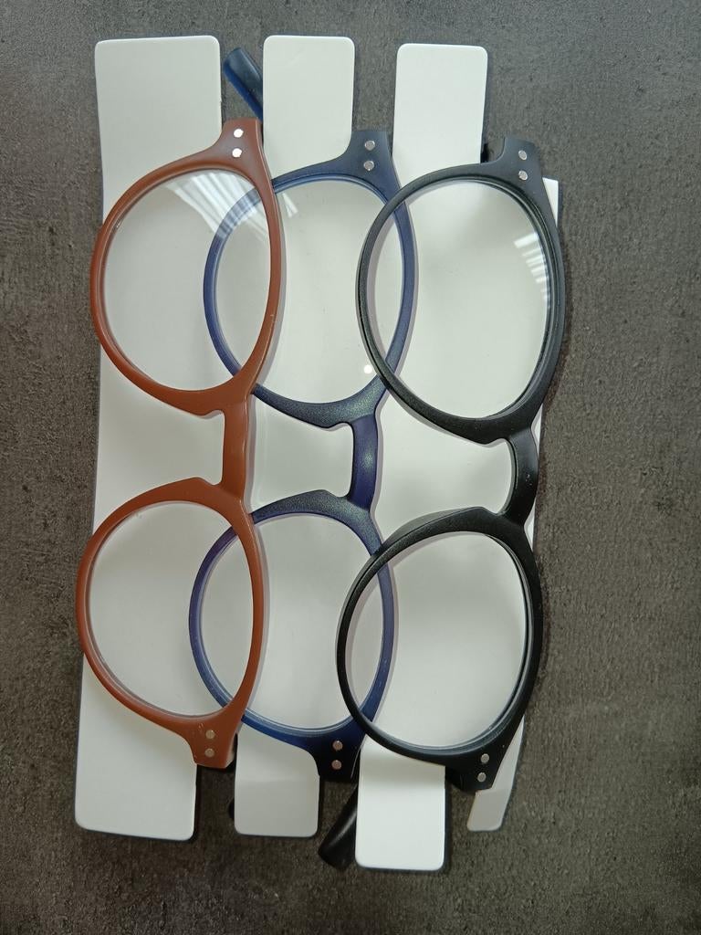 3nieuwe leesbrillen sterke 1,0, Ophalen of Verzenden, Nieuw, Leesbril, Overige merken