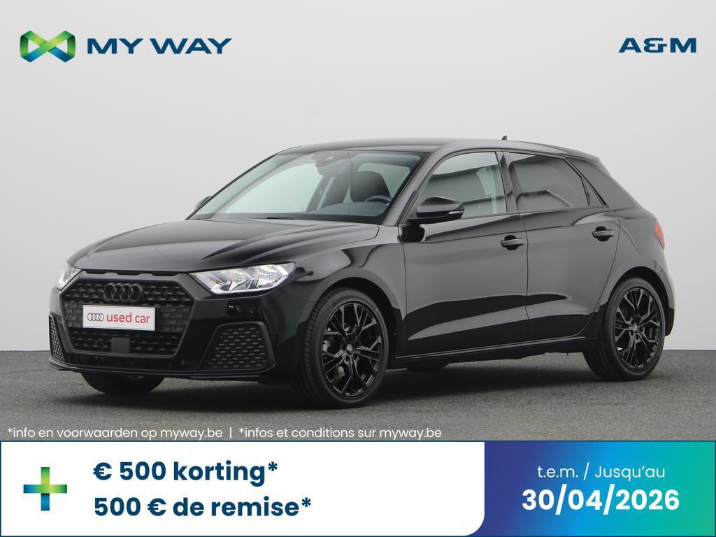 Audi A1 Sportback A1 Sportback 30 TFSI S tronic, Automaat, A1, Zwart, Airbags