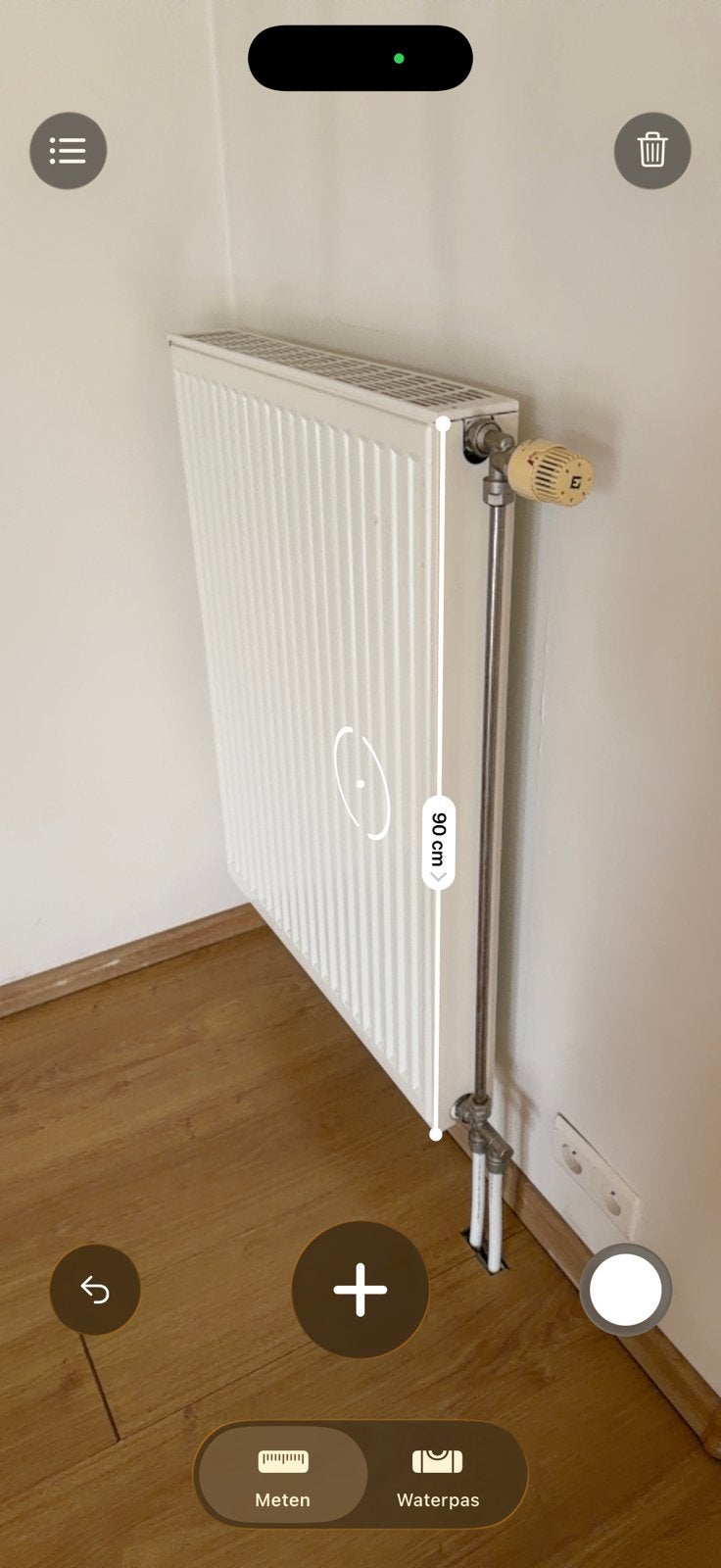 Witte radiator, Ophalen, Gebruikt, Radiator