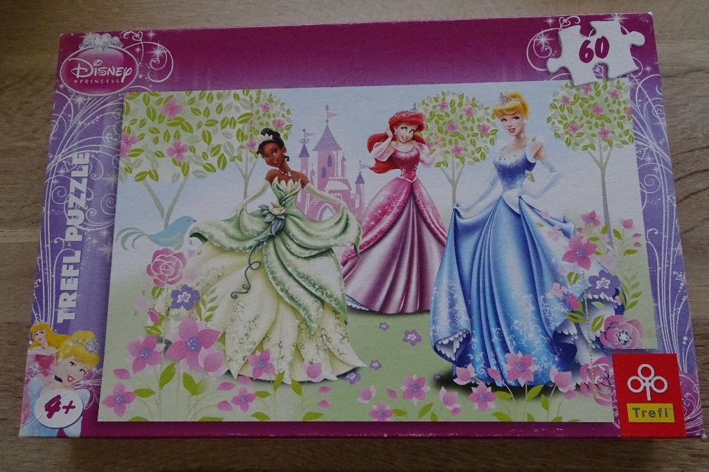 Puzzel prinsessen 60 stuks, Ophalen of Verzenden, Meer dan 50 stukjes, Gebruikt