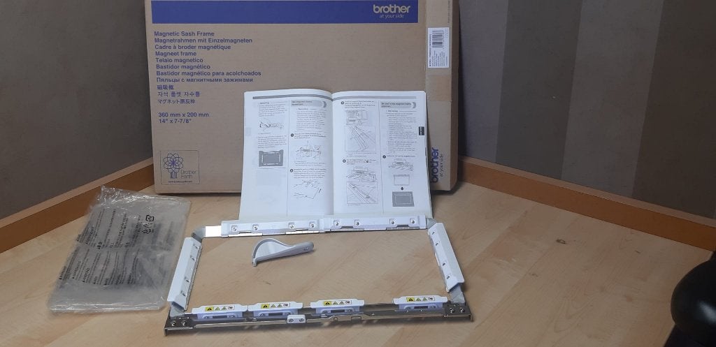 Brother magneet borduurframe, Hobby en Vrije tijd, Ophalen of Verzenden, Nieuw, Machineborduren