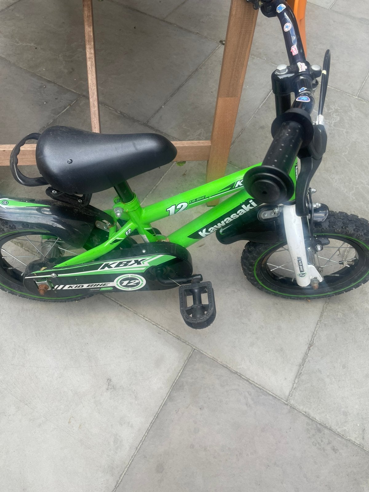 Fietsje kleuters, Ophalen, Zo goed als nieuw