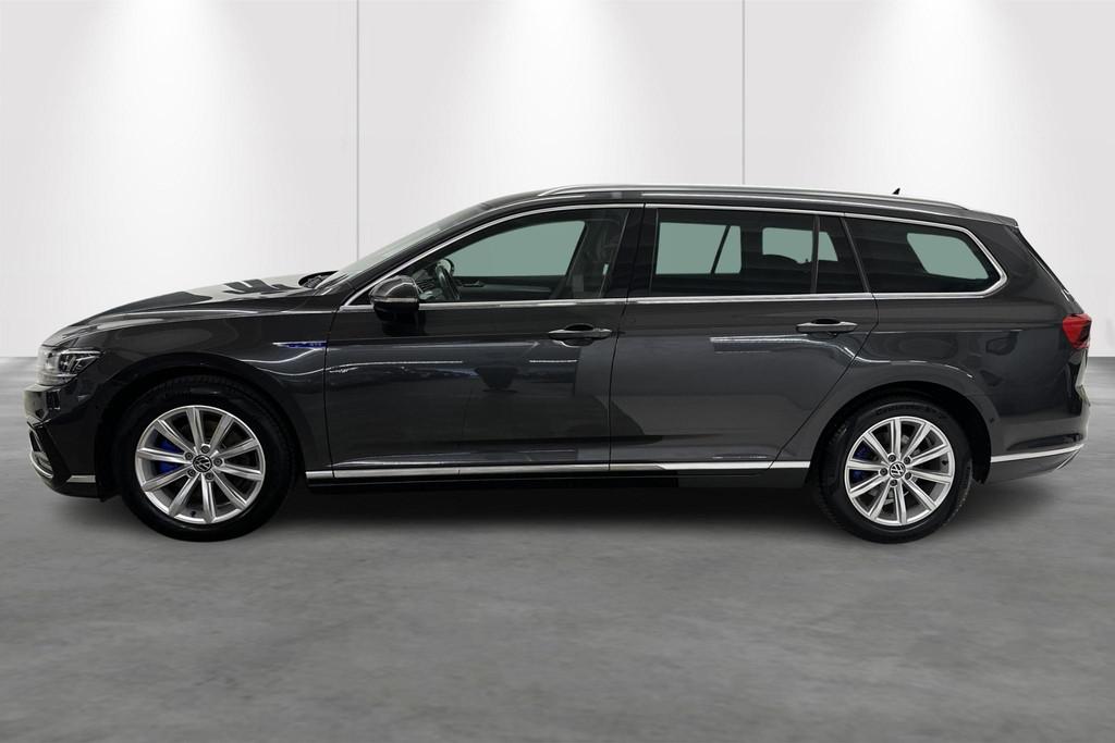 Volkswagen Passat 1.4 TSI GTE Business - AUTOMAAT + GPS + AU, Auto's, Stof, Zwart, 27 g/km, Plug-in hybride