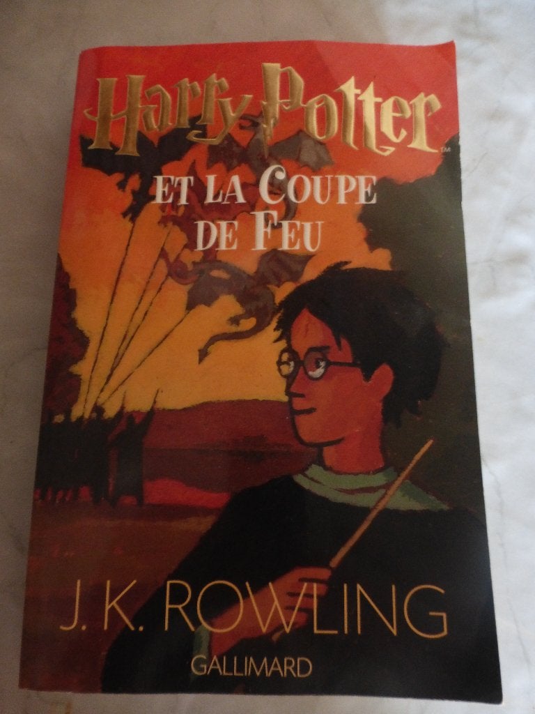 Livre Harry Potter" Et La Coupe De Feu", Livres, Enlèvement ou Envoi, Neuf, Gallimar Jeunesse