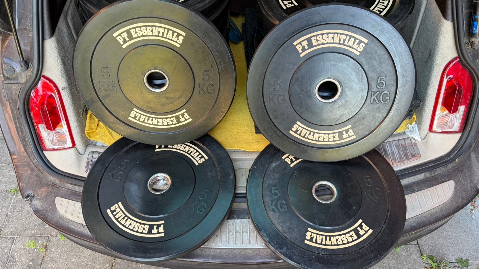 Fitness en gewichten, Sport en Fitness, Fitnessmaterialen, Ophalen, Zo goed als nieuw