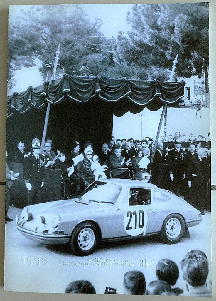 Porsche notablok (circa 2005) ; foto 911 T rally op cover, Verzenden, Gebruikt, Auto's