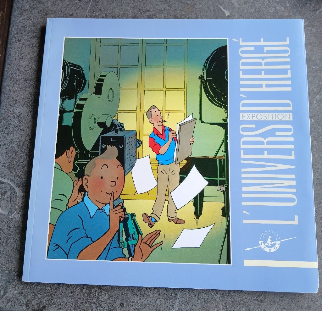 Livre exposition l'univers d'Hergé, Enlèvement, Hergé.