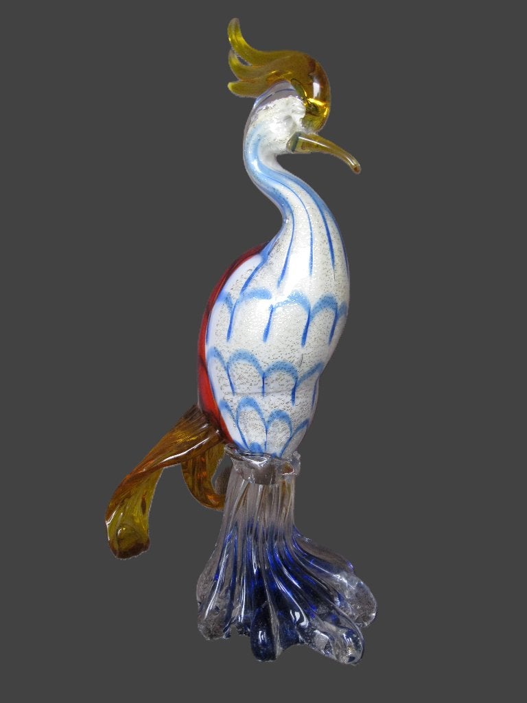 vogel fazant Murano collector., Ophalen