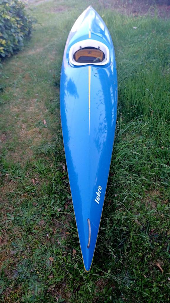 Retrokajak met houten peddel 150euro, Ophalen, Kajak