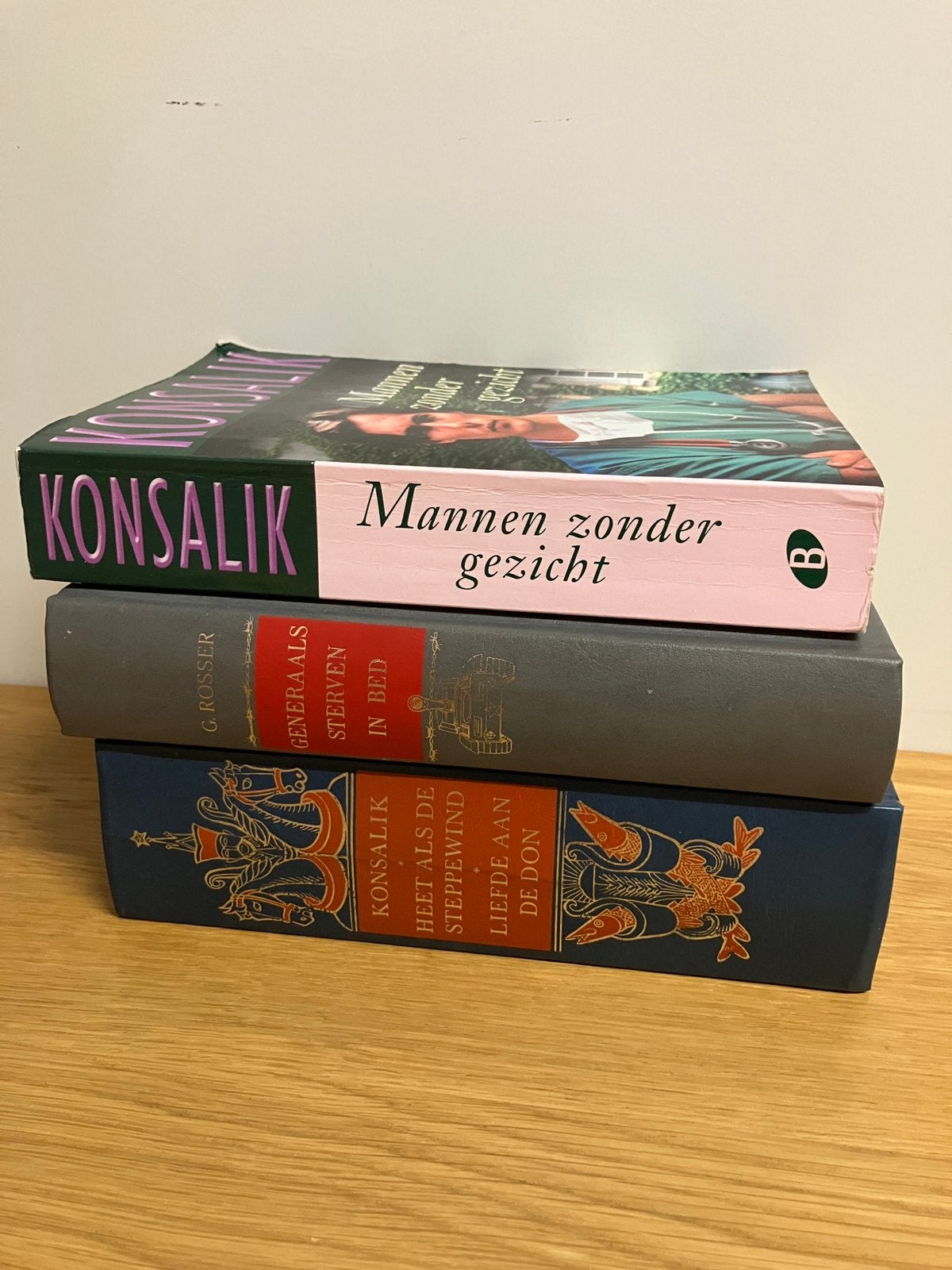 Set van 3 boeken - Konsalk en Rosser, Boeken, Ophalen of Verzenden, Zo goed als nieuw