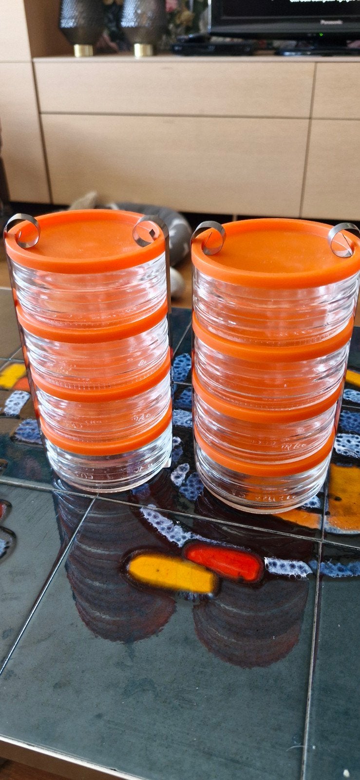 vintage potjes 2 sets, Ophalen