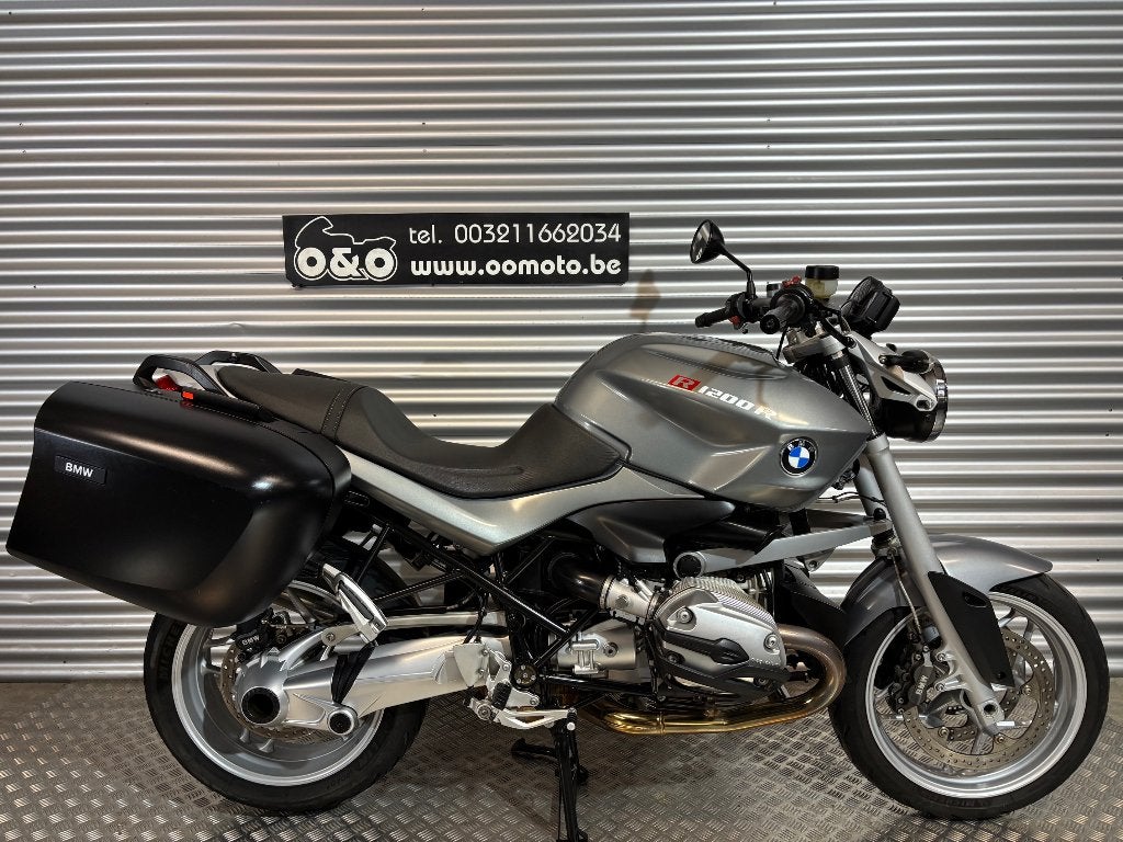 BMW R1200R ABS Avec 1 an garantie + entretien GRATUIT!, Motos, Permis Moto A, Tourisme, Entreprise, Occasion