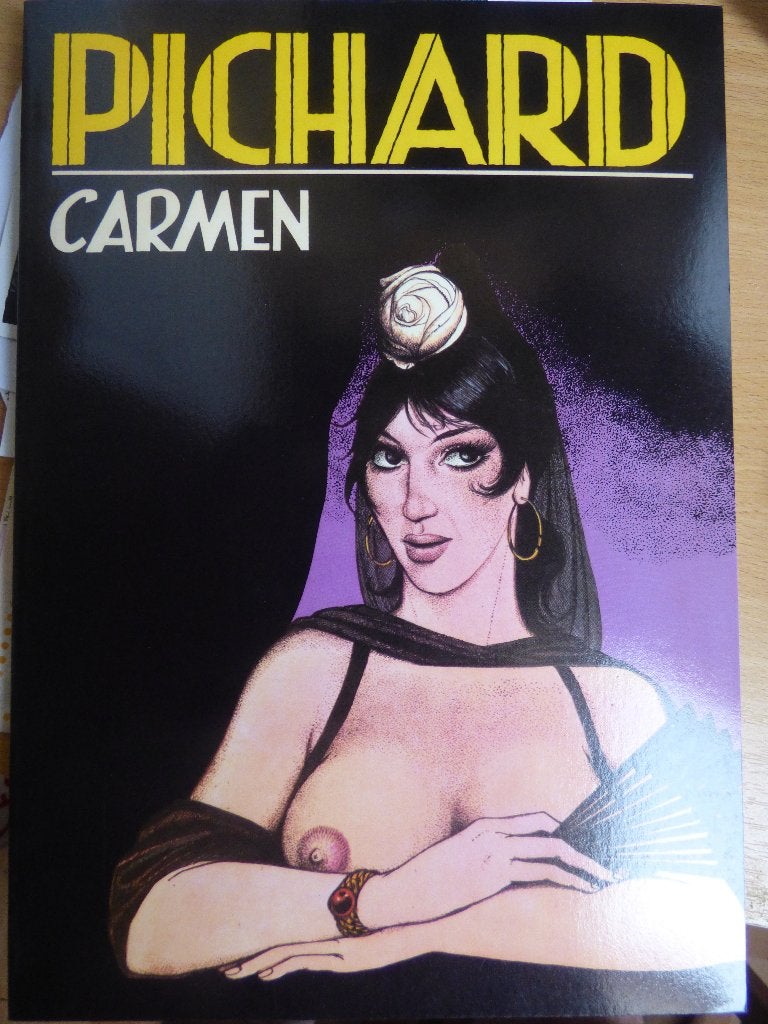 carmen ,   van pichard ,   erotische strip  64 blz, Boeken, Ophalen of Verzenden