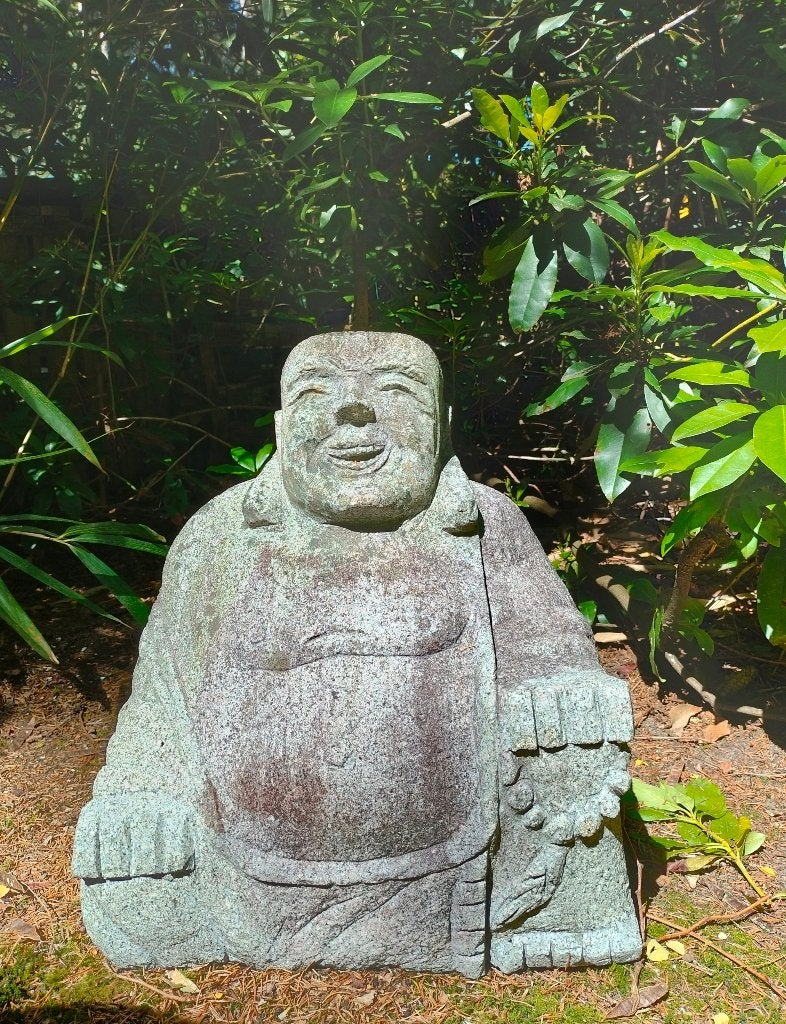 Feng Shui. Graniet. H. 48cm. Beeld. Tuin. Boedha. +/- 120kg., Ophalen, Zo goed als nieuw