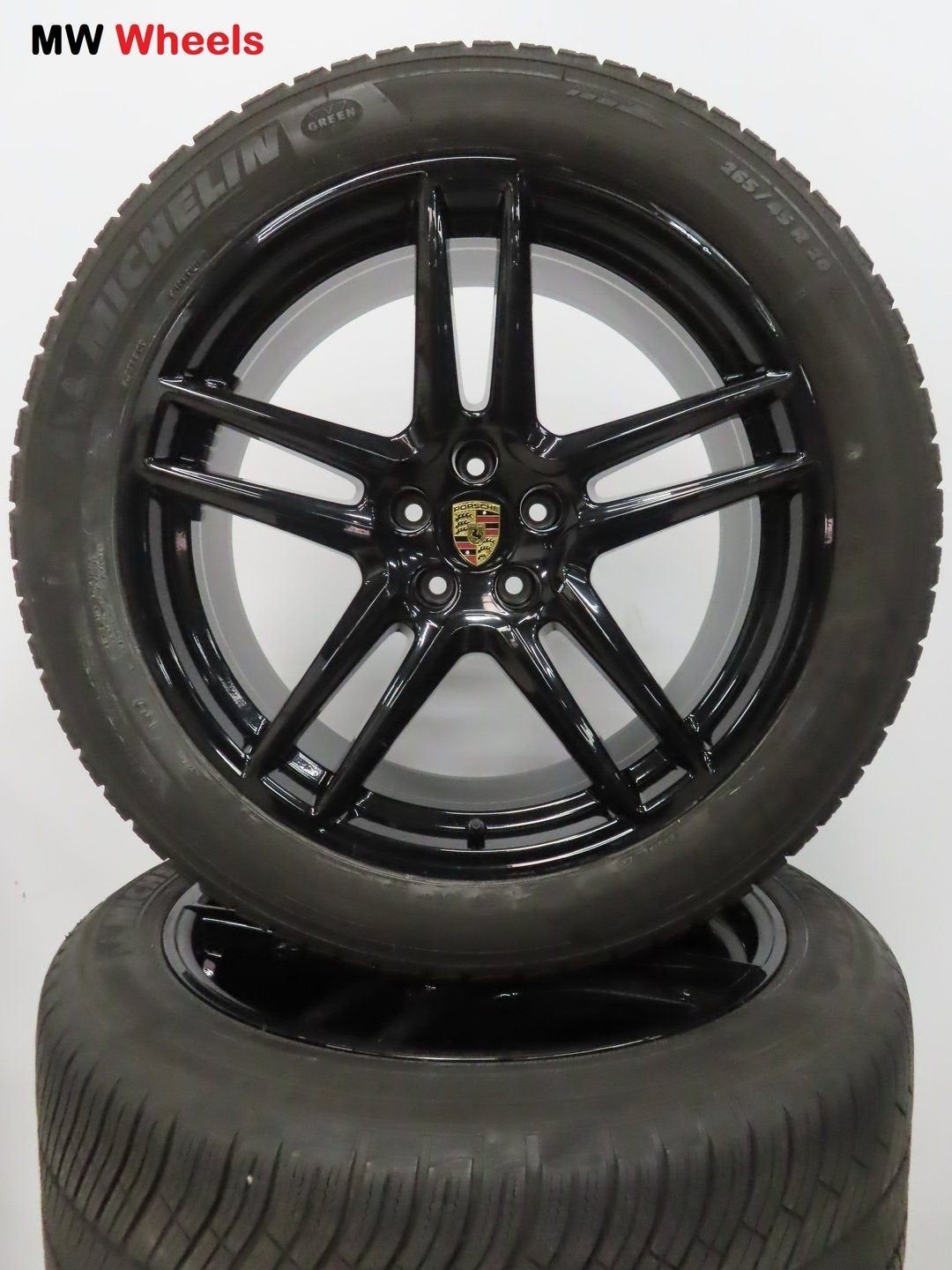 Originele Porsche Macan 20 inch velgen Turbo winterbanden, Pneus et Jantes, Pneus hiver, 265 mm, -