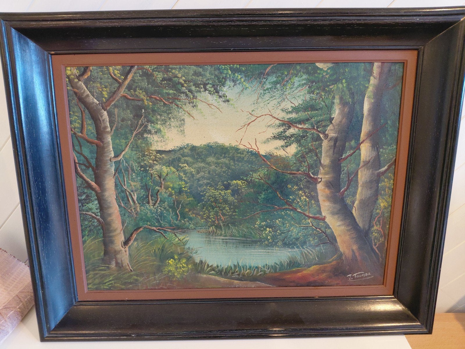 Congolese kunstschilder Jos Toumba Kayeye, Ophalen