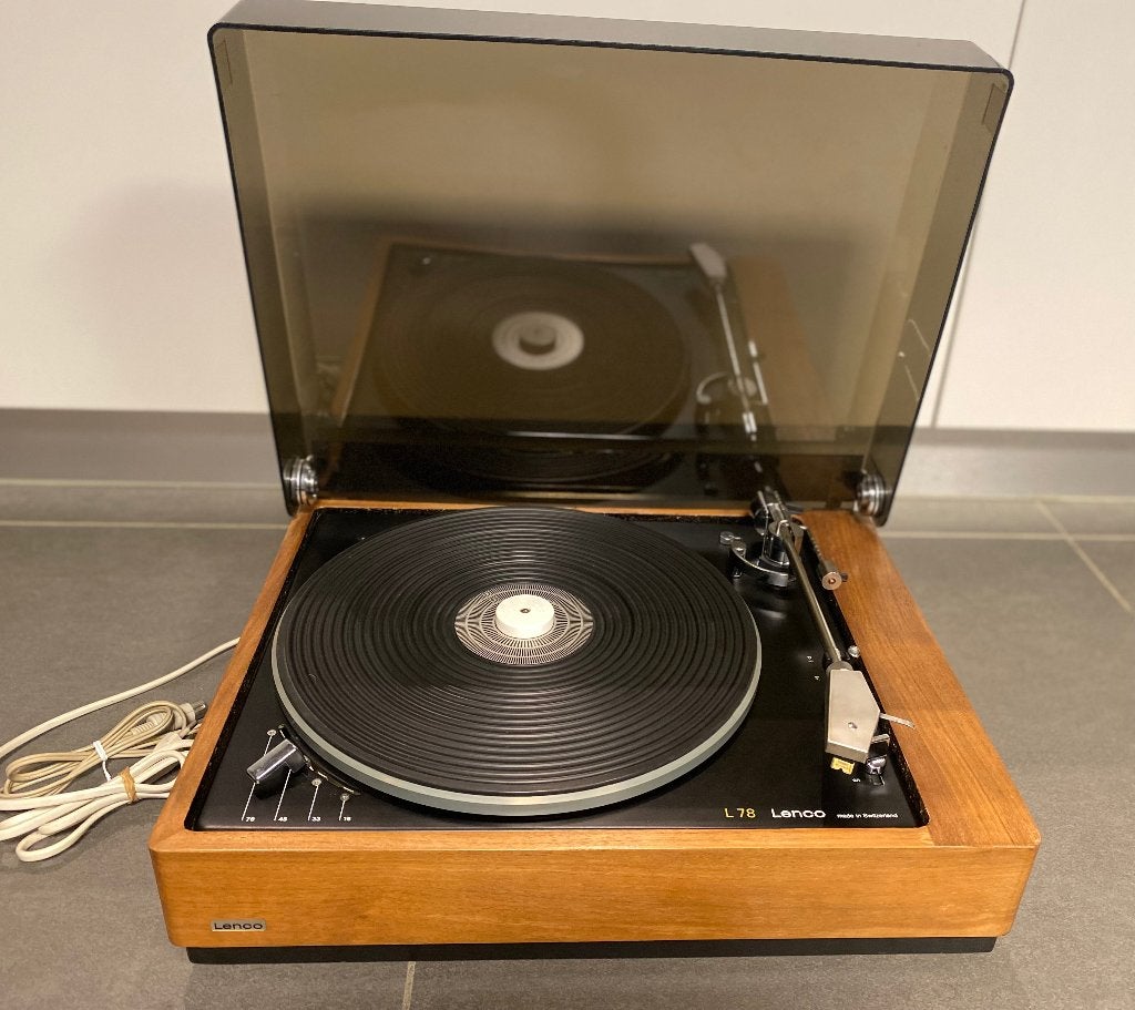 Lenco L78 platenspeler, Enlèvement, Utilisé, Tourne-disque, Dual