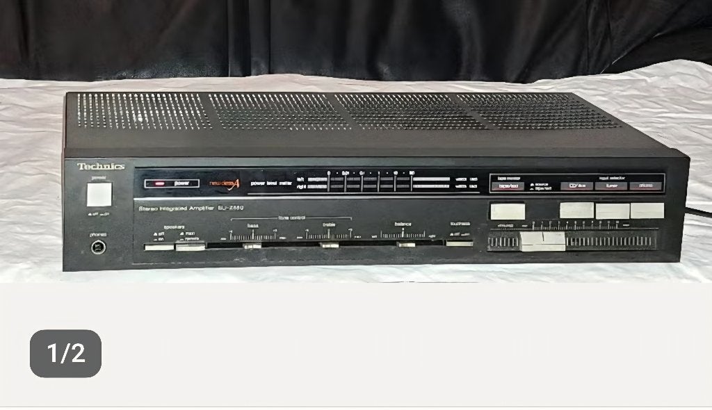 Versterker Technics, Audio, Tv en Foto, Versterkers en Ontvangers, Zo goed als nieuw, 120 watt of meer, Stereo, Ophalen