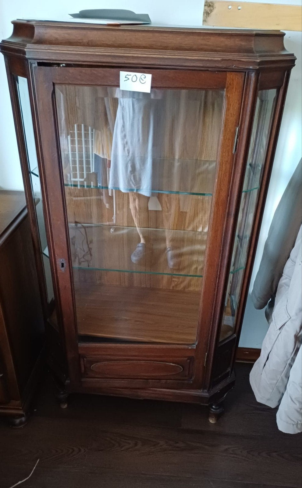 vitrinekast, Huis en Inrichting, Kasten | Vitrinekasten, Ophalen, Glas