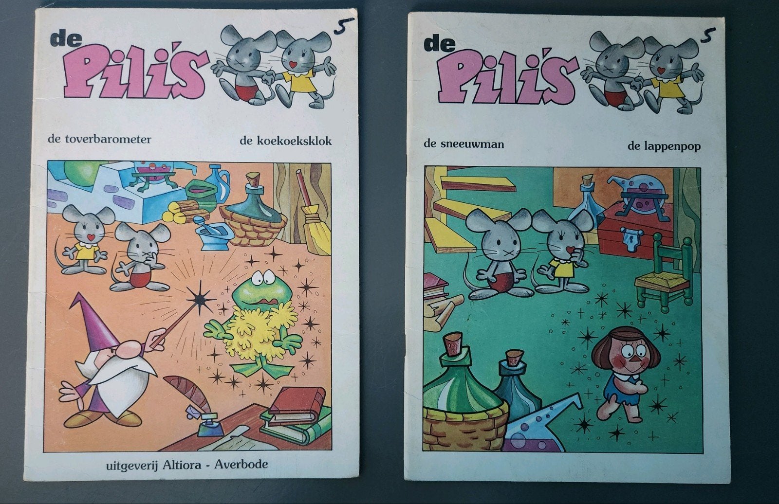 Twee vintage kinderboekjes uit de reeks De Pili’s, uitgegeve, Ophalen