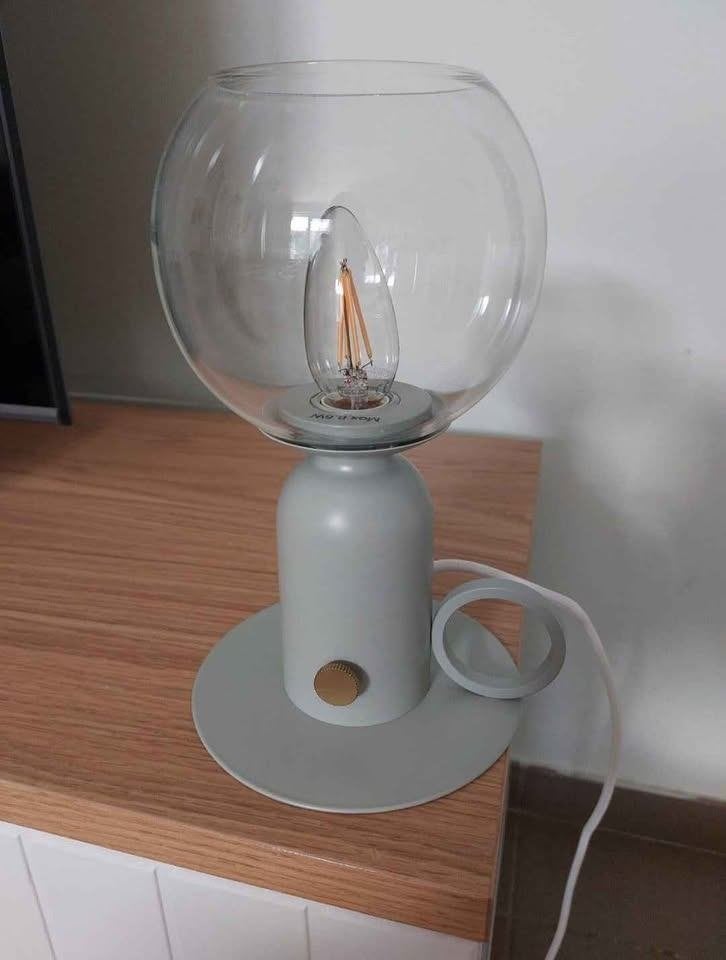 IKEA tafellamp - Åskmuller, Ophalen, Dimbaar, E14 (klein), Zo goed als nieuw
