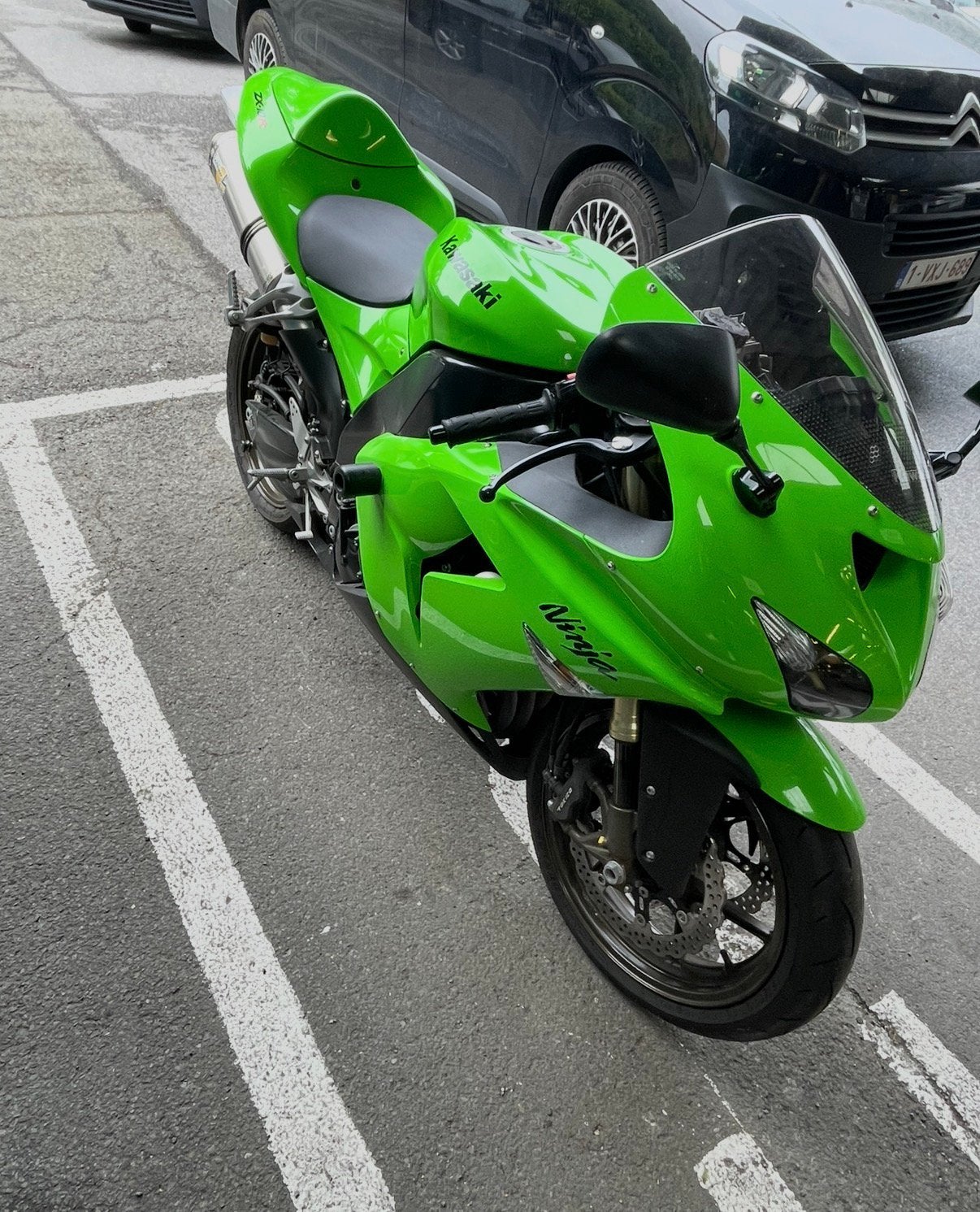 Kawazaki ZX10R, Permis Moto A, Occasion, Plus de 35 kW, Échappement sport