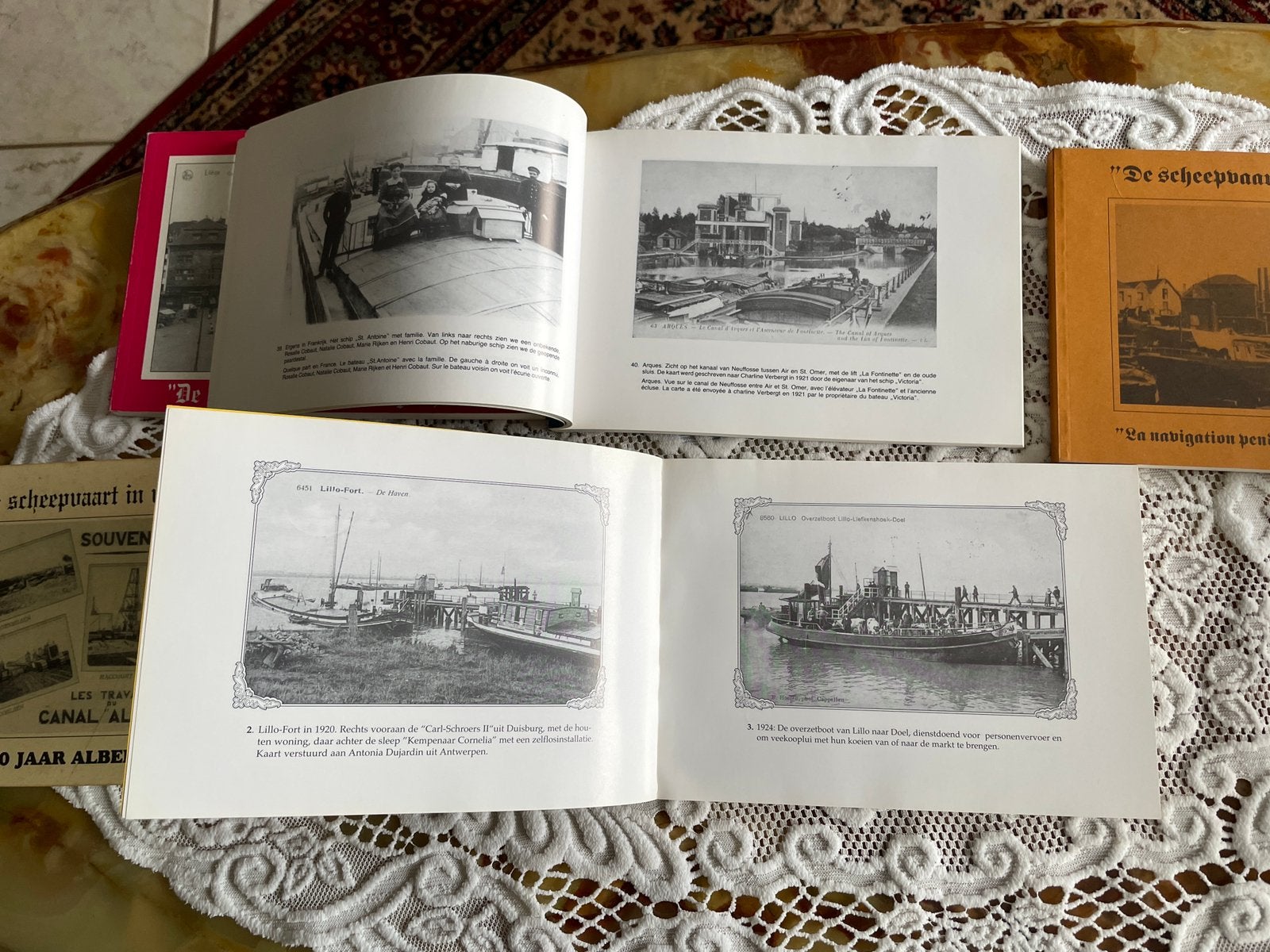 De scheepvaart in de vroege jaren, Verzamelen, Ophalen, Gebruikt